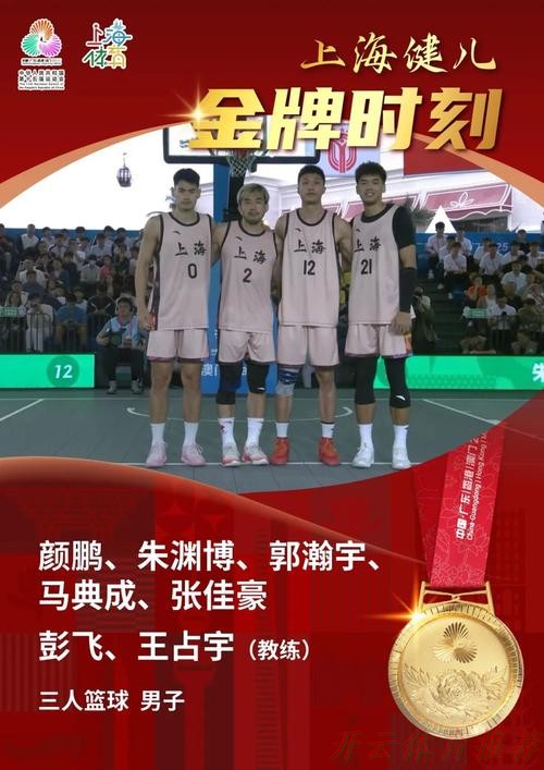 开云官方：上海队夺得男子三人篮球冠军